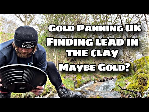 Prospecting secret river pockets full of Lead Gold maybe? Panning UK