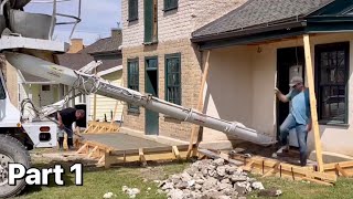 Old Adobe Brick House Renovation.  Part 1