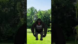 bear vs gorilla,tiger,camel , animals animation, #cartoonforkids #fountaincrossinganimals