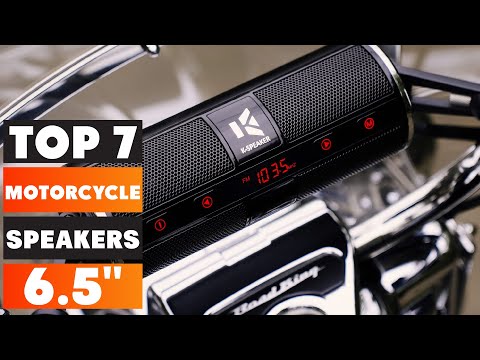 Top 7 Motorcycle Speakers 6.5” for Superior Sound Quality