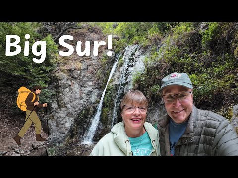 Hiking In Big Sur! Waterfall Adventure! Monterey Day Trip to Pfeiffer Big Sur State Park!