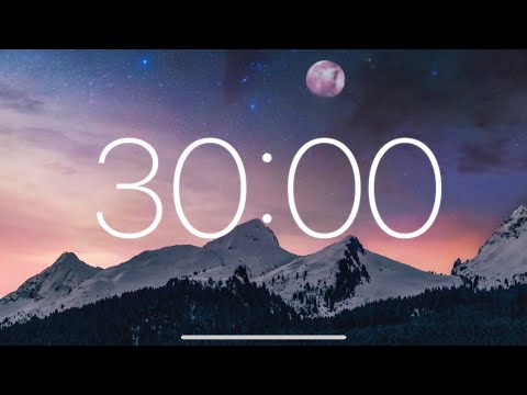 30 Minute Timer - Peaceful Night Ambience