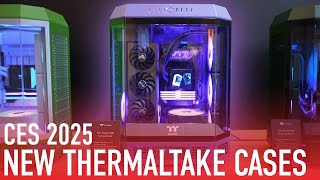 Thermaltake's Colorful New Cases (and Liquid Immersion Prototype!)