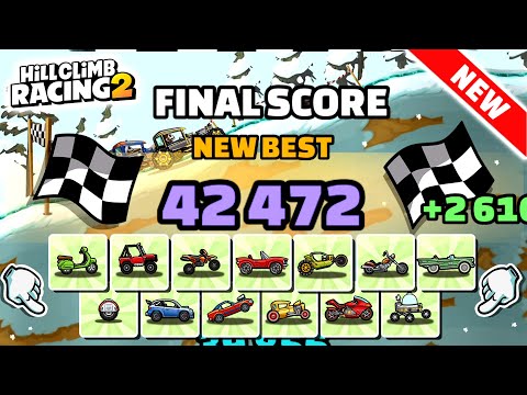 Hill Climb Racing 2 - 42.5k points in DOUBLE TIME DRIVING Team Event