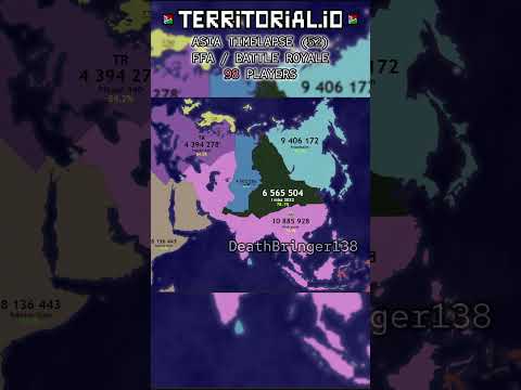 2022 nostalgist wins match - EURASIA TIMELAPSE | FFA | ⏰ 40x | Territorial.io Timelapse | #52