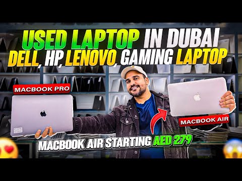 USED LAPTOP MARKET IN DUBAI | USED DELL LAPTOP, | USED MACBOOK IN DUBAI | LENOVO LAPTOP  | DXB VLOGS