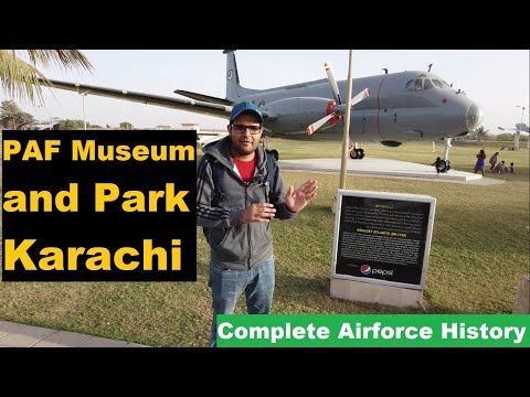 Visiting PAF Museum Park Karachi | Place of Complete history of Pakistan Airforce (URDU)