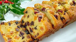 Best Fruit Cake Recipe 🎄 Simple and Quick - Easy Christmas Cake recipe! Cake in 5 minutes