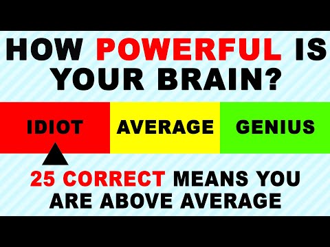 Is Your Intelligence Above Average? Test Your Brain Power! | Ultimate Trivia Quiz Round 92