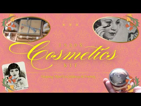 1920S COSMETICS KIT // Treating Myself the Vintage Way on Small Business Saturday!