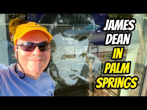 Why did actor JAMES DEAN come to Palm Springs & where did he stay?