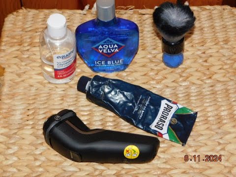 Head Shave With Proraso Blue & Finished With Gillette Skinguard: