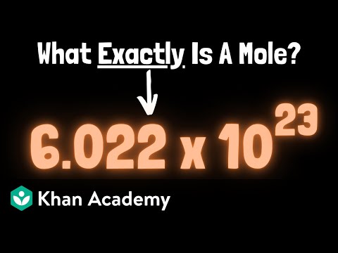 Calculations using Avogadro's number (part 1) | Chemistry | Khan Academy