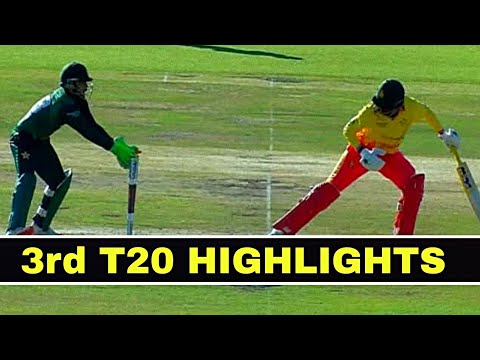 Pakistan vs Zimbawe 3rd T20 Highlights 2024 | Pak Lose vs Zim 3rd T20 Today