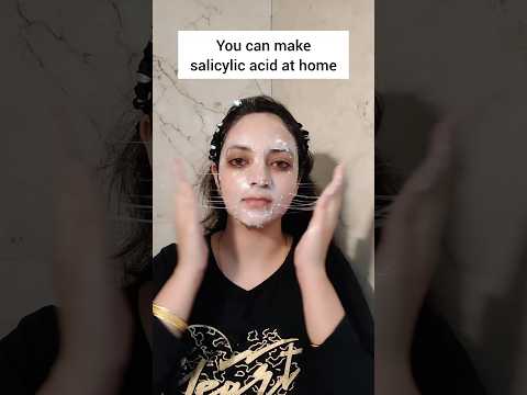 Salicylic acid at home #skincare #viral #ytshorts #salicylicacid #shortvideo #shorts #viralvideo #1m