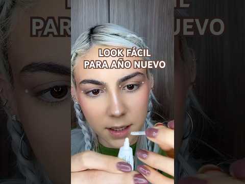 El look más FÁCIL para año nuevo 😏😍 #maquillaje