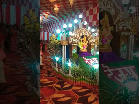 Ahiwara lal maidaan durga pandal #navratri special #navratri vlog #navratri 2024