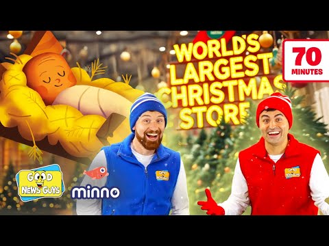 Inside the World's BIGGEST Christmas Store! 🎄 PLUS 70 Minutes of Christmas Bible Stories & Songs