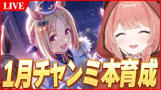 【ウマ娘LIVE】1月チャンミ本育成　衣装トプロ　無限育成編　RTTT編成で挑む！