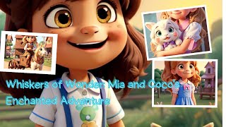 Whiskers of Wonder: Mia and Coco's Enchanted Adventure 🐇✨ #SubscribeAndEnjoy #viral #youtubevideo