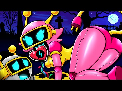 Pink Bot Stole Fun Bot's Heart?! | Incredibox Sprunki Animation