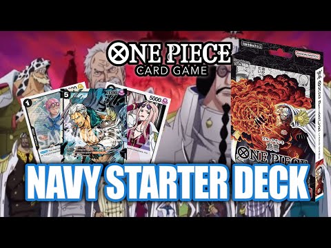 Navy Starter Deck Black - One Piece Card Game