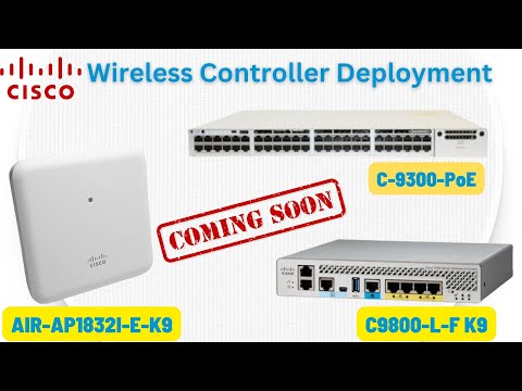 NEW: Cisco Wireless Controller Deployment Training Series #shorts