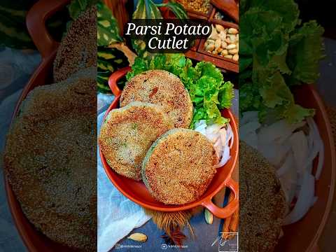 Parsi Potato Cutlet | Parsi Potato Cheese Cutlet | How to make Parsi Special Potato Cutlet | #shorts