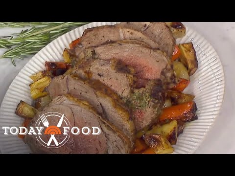 Roast lamb and smashed potatoes: Get Lidia Bastianich’s recipes!