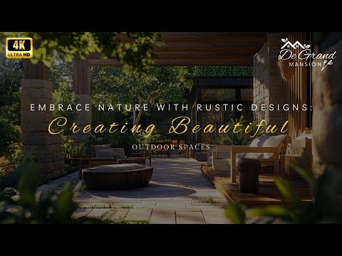 Embrace Nature with Rustic Designs: Creating Beautiful Outdoor Spaces