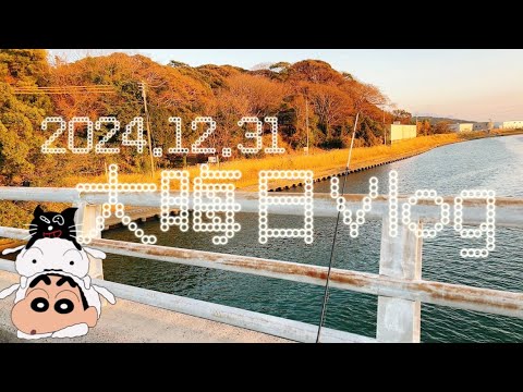 【Vlog】大晦日2024最初で最後のVlog【ブラックバス釣り】