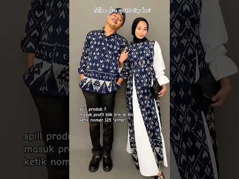 Couple outfit kondangan atau lebaran #inspirasioutfithijab #bajulebaran2025 #bajucouple #ootdhijab