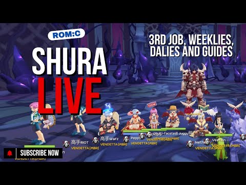 Ragnarok M: Classic Shura Dalies Guides and Weeklies 🔴