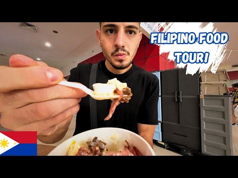 Foreigner Tries Random Filipino Food 🇵🇭