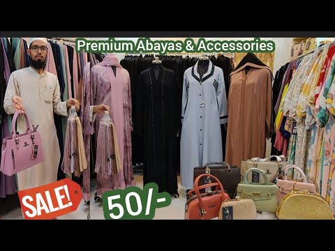 Biggest Discount Offers On Premium Quality Imported Abatya, Stoles, Hijab @hyderabadshopping