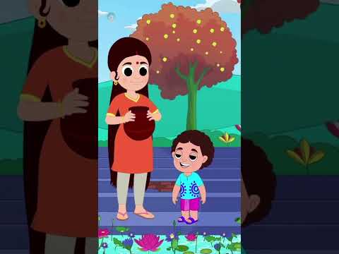 Akash Ghire Megh Koreche, আকাশ ঘিরে মেঘ কোরেছে  #short #bengalisong #babyvideos #bangla #music