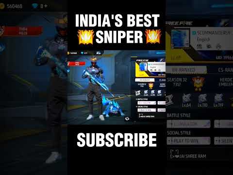 INDIA'S BEST SNIPER GOD 🥵 UNDERRATED PLAYER 😈 SUPPORT GUYS🙏#ff #shortvideo#ffshort#freefire #shorts