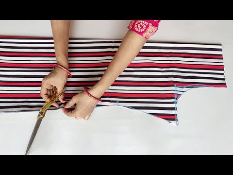 Suit / Kurti / Kameez Cutting and Stitching | Kurti Cutting and Stitching Step by Step