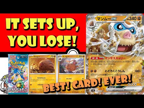 Mamoswine ex is Real! HUGE HP! HUGE Damage! You Can't Win if it Sets Up! (Pokémon TCG News)