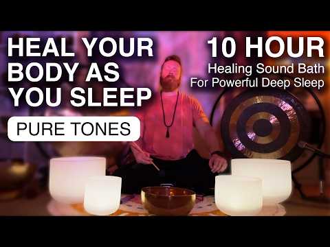 Healing Frequency Music For AMAZING SLEEP | Let Go Of Stress And Anxiety For Positive Energy