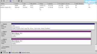 Create Spanned Volume in Windows OS