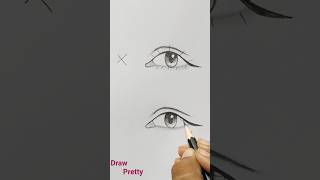 do ✔️eyelashes 👀👁️👁️ eyelash tutorial| subscribe for more #drawpretty #shortsvideo #shorts