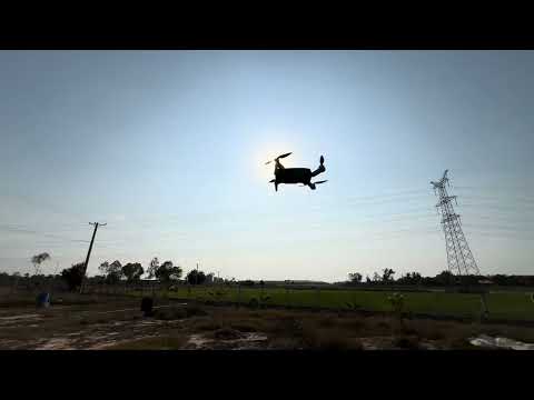 Testing Drone K811 Max GPS with outdoor mode