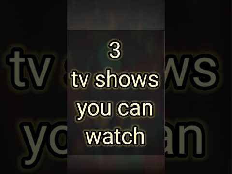 3 tv shows you can watch #shorts