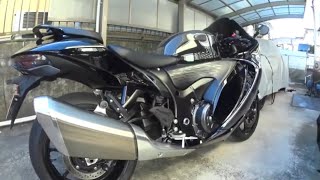 SUZUKI hayabusa oil交換