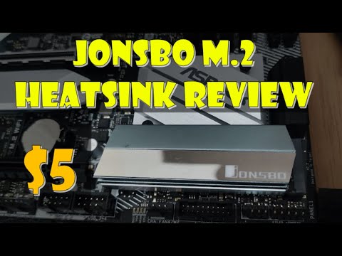 Jonsbo M.2 NVME/Sata Heatsink Review! Just $5!