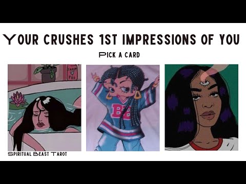 pick a card | your CRUSHES 1st impressions of you 📲🎨🛫