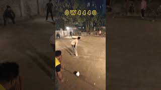 Hat trick Four!! #cricket #cricketlover #cricketleague #tapeballcricket #livematchtoday #fyp #reels