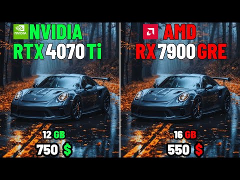 RTX 4070 Ti VS RX 7900 GRE - TEST IN 20 GAMES AT 1080P , 2K , 4K