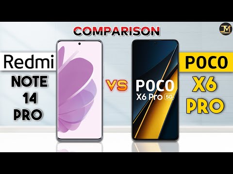 Redmi Note 14 Pro vs POCO X6 Pro : Which Phone is Best😮❓